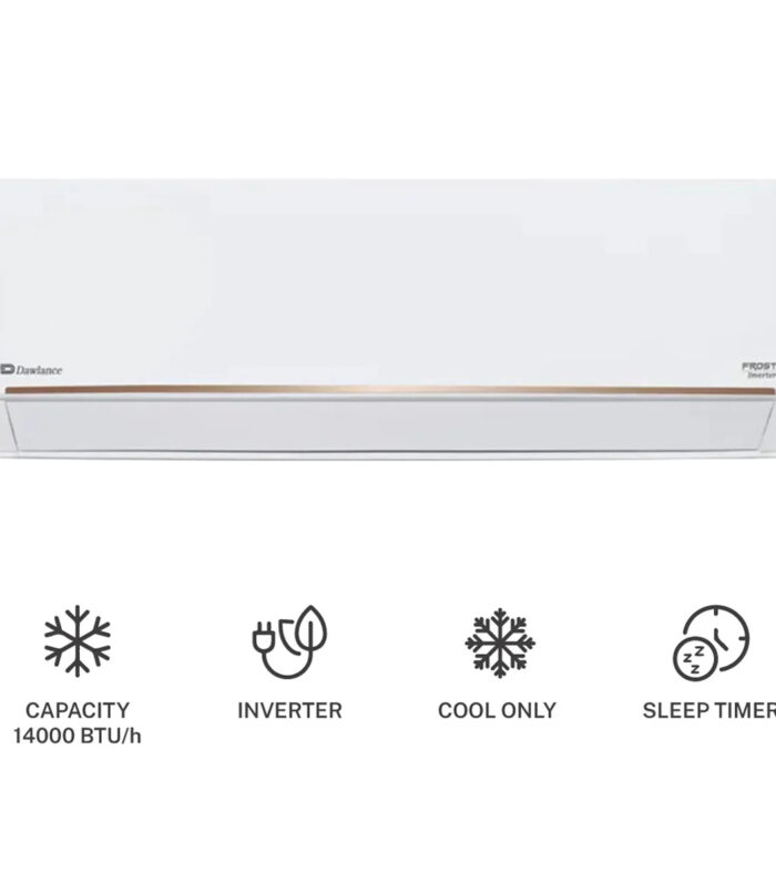 Dawlance Air Conditioner Frost Inverter 20 DC Inverter 1.25 Ton Split AC Cool Only 14000 BTU