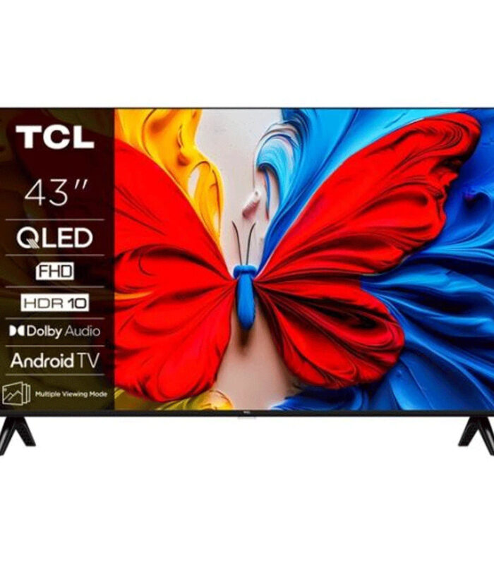 TCL 43 Inch QLED 43S59K (2026) Full HD Android Smart TV