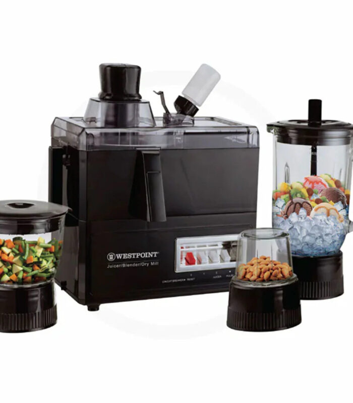 Westpoint Official 4 in 1 Deluxe Juicer, Blender and Dry Mill WF-8824