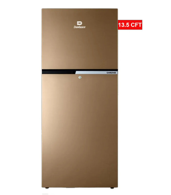 Dawlance 9178 WB Chrome FH Freezer-On-Top Refrigerator - 13.5 CFT