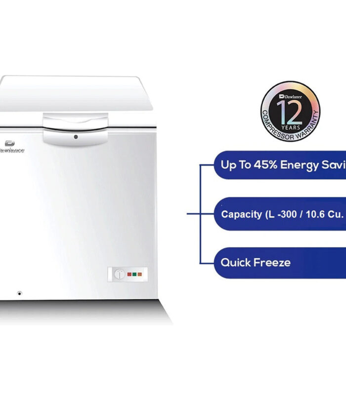 Dawlance Deep Freezer DF-300ES - Single Door Series - 300 LTR - White