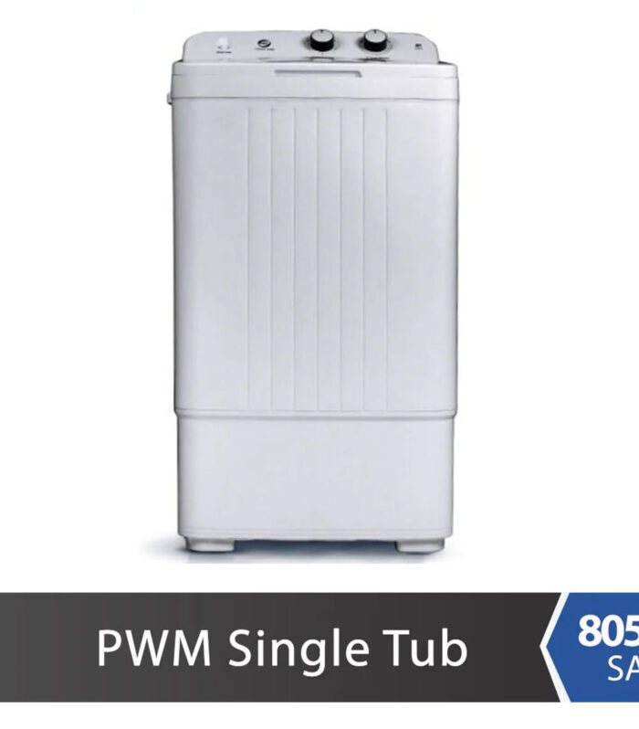 PEL Washing Machine PWMS 8050 - 8Kg