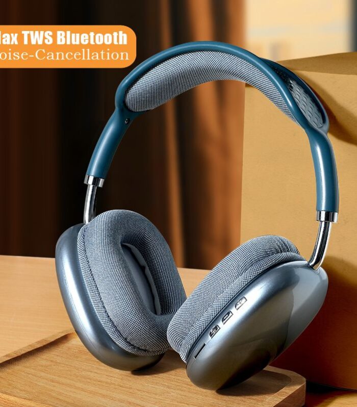 P9 Wireless Bluetooth Headphones With Mic Noise Cancelling Headsets Stereo Sound Earphones Sports Gaming Headphones Supports TF